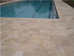 Vanilla Travertine Finished Product