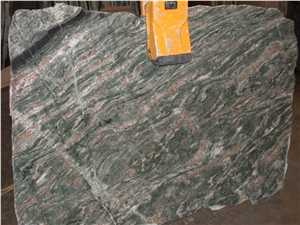 Verde Chaine Marble Slab