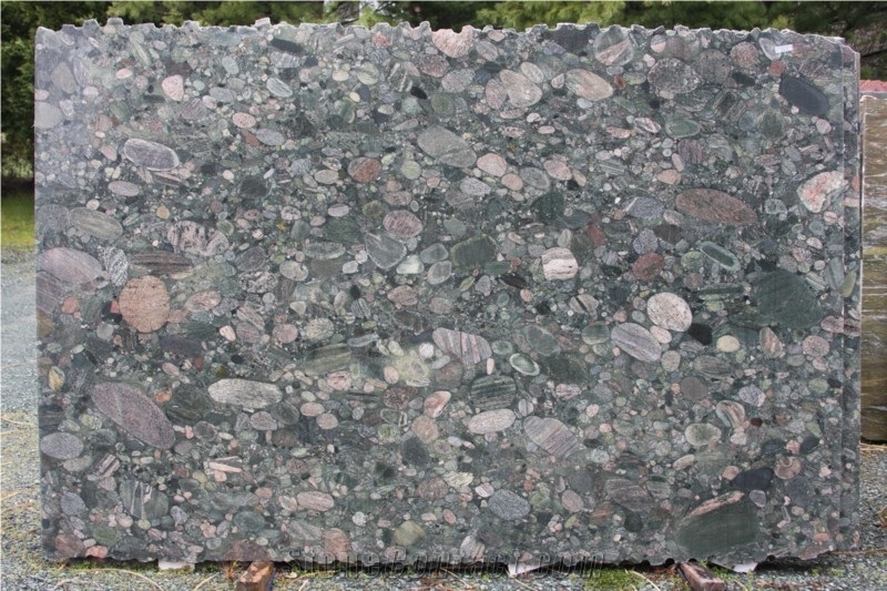 Verde Ciottolo Slab