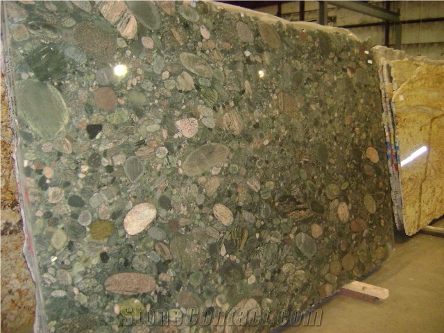 Verde Ciottolo Slab
