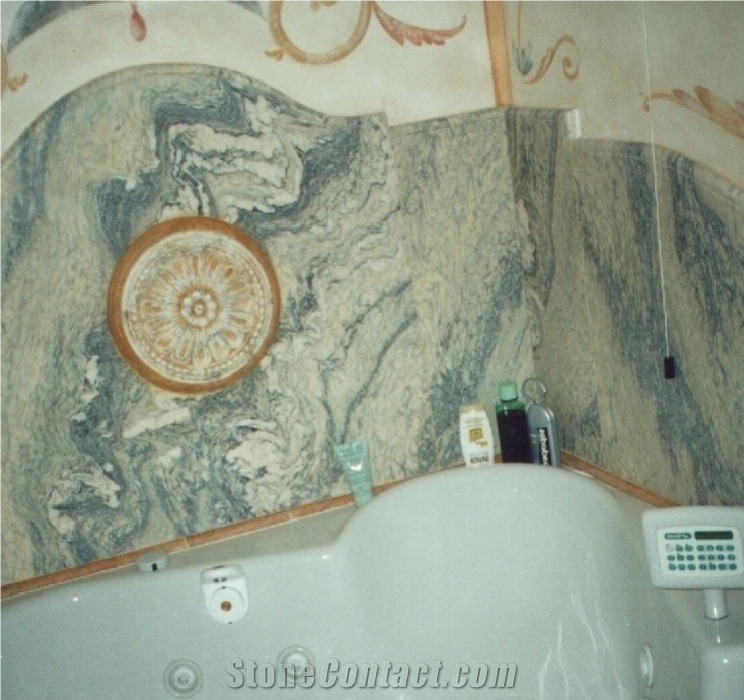 Verde Cipollino Marble Finished Product
