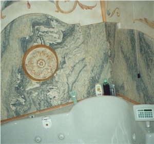 Verde Cipollino Marble Finished Product