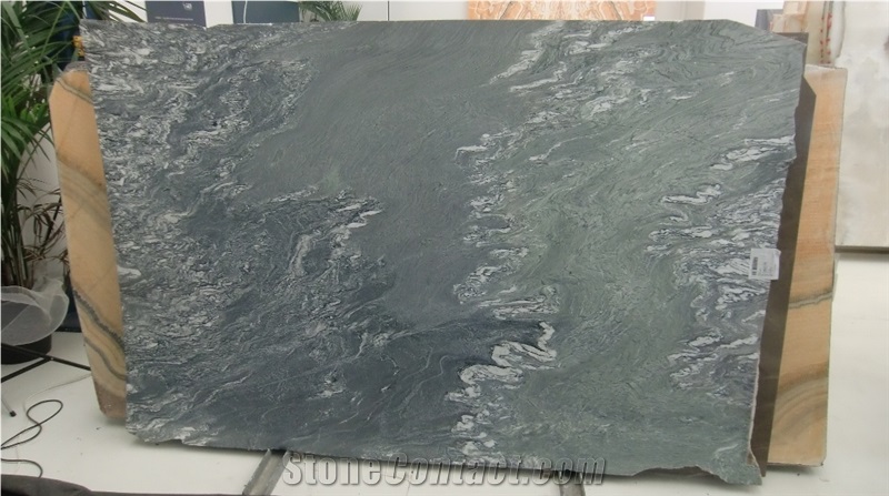 Verde Cipollino Marble Slab