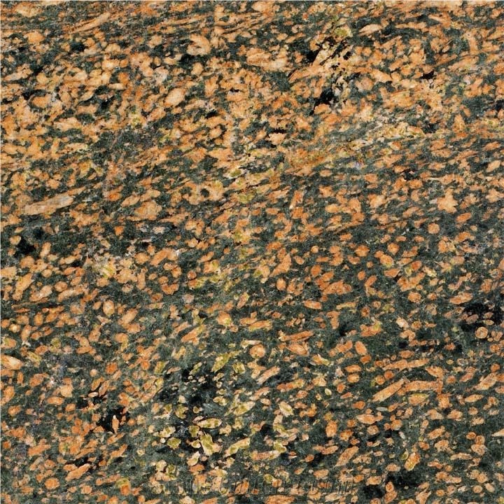 Verde Fire Granite Tile