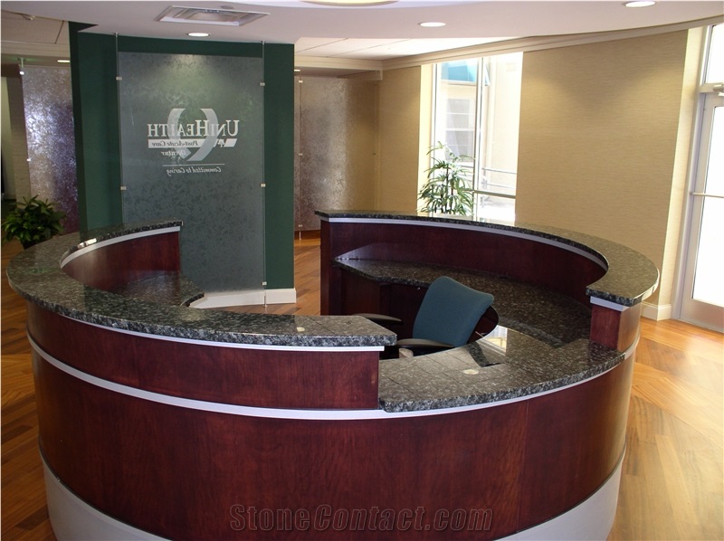 Verde Fontaine Granite Finished Product