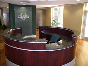 Verde Fontaine Granite Finished Product