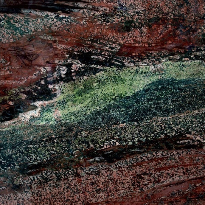 Verde Fuoco Granite Tile