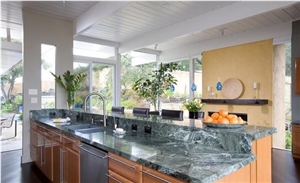 Verde Issogne Marble Finished Product