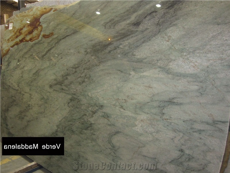 Verde Maddalena Quartzite Slab