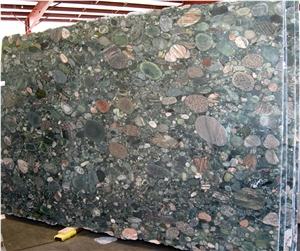 Verde Marinace Granite Slab