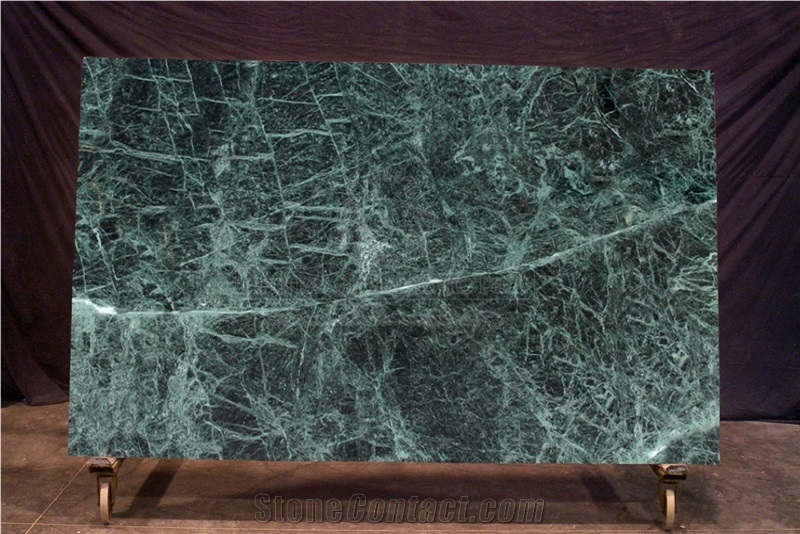 Verde Rameggiato Marble Slab