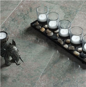 Verde Rosa Marble Finished Product