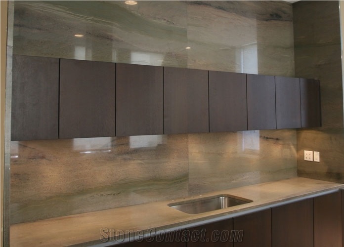 Verde Savoia Granite Finished Product