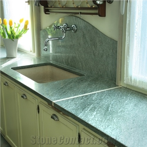 Verde Spluga Quartzite Finished Product