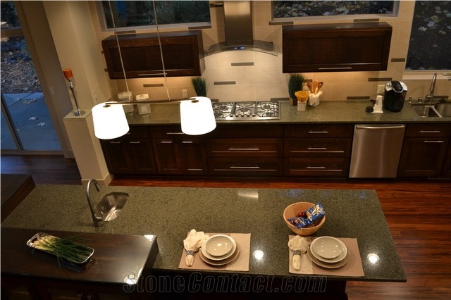 Verde Tunas Granite Finished Product