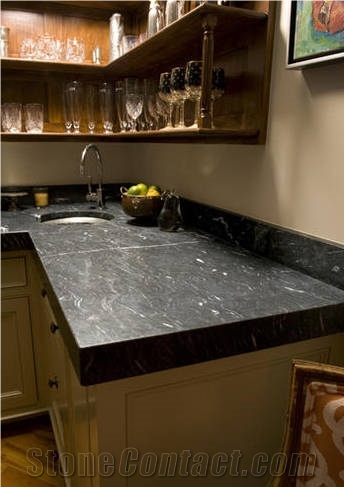 Virginia Black Granite Finished Product