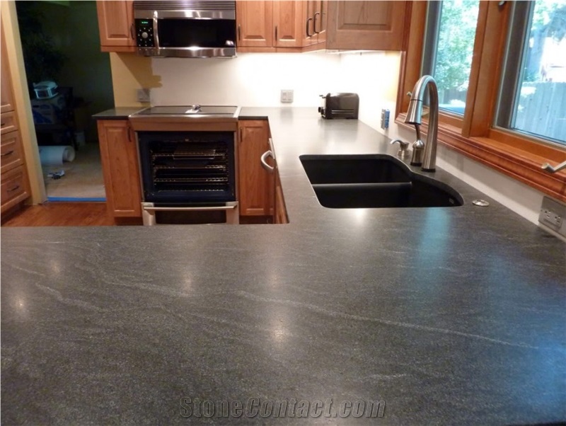 Virginia Black Granite Finished Product