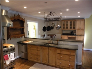Virginia Black Granite Finished Product
