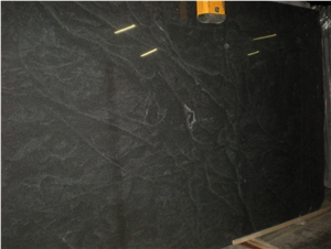 Virginia Black Granite Slab