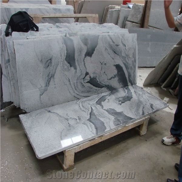 Viscont White Granite Slab