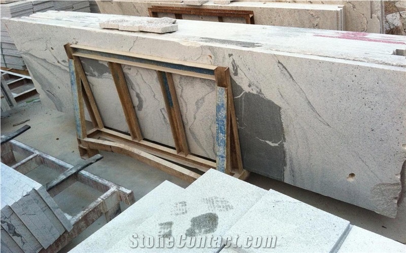 Viscont White Granite Slab