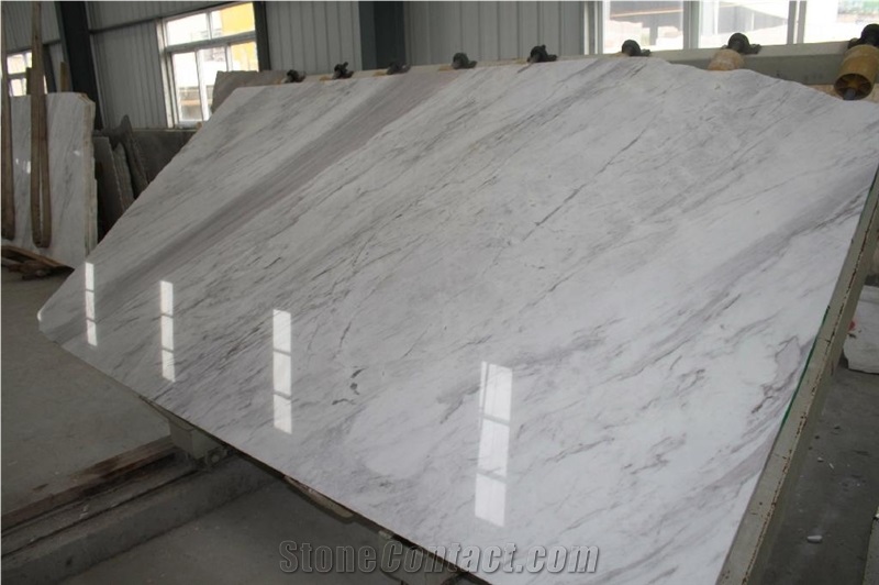 Volakas Semi White Marble Slab