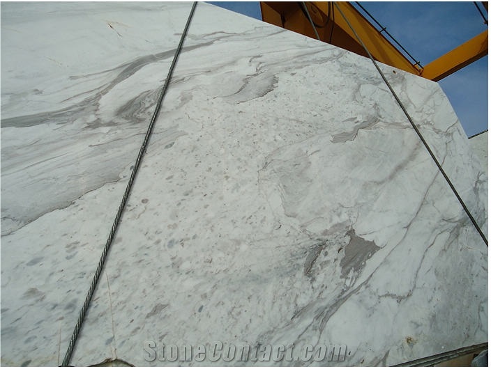 Volakas Semi White Marble Slab