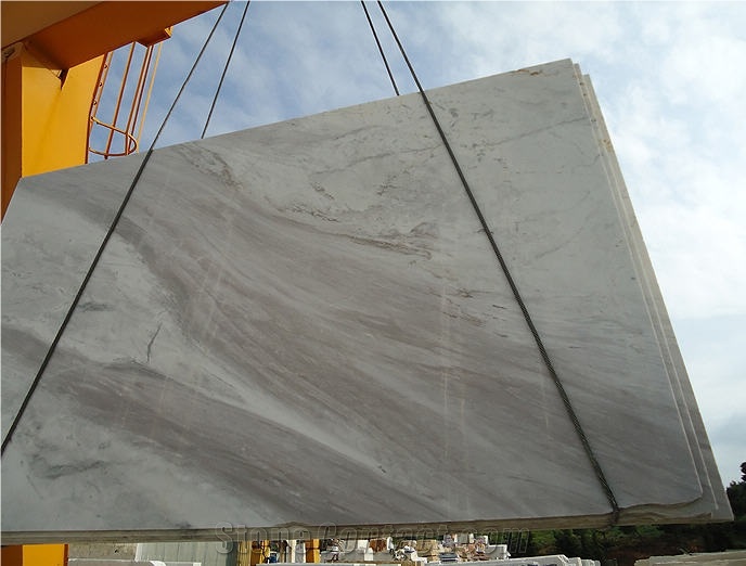 Volakas Semi White Marble Slab
