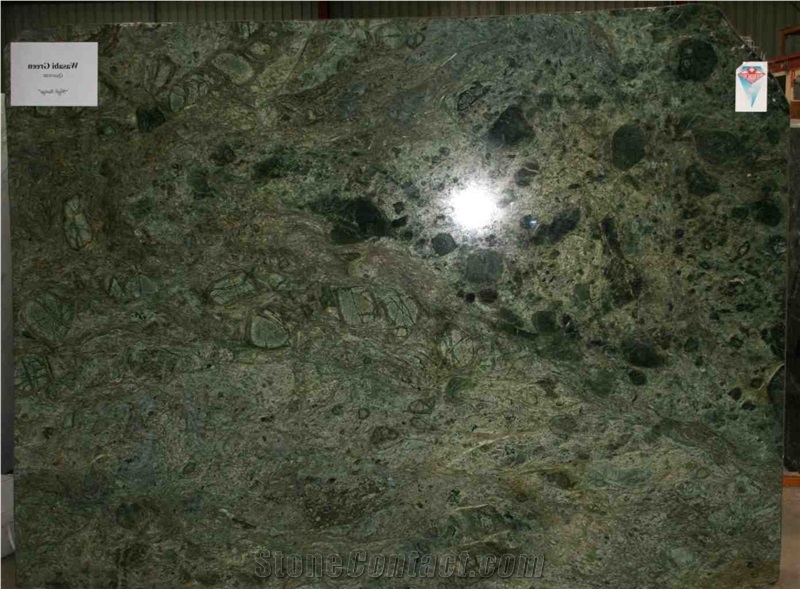 Wasabi Green Granite Slab