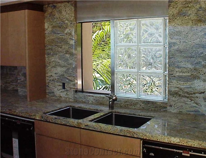Waterfall Green Granite Finished Product