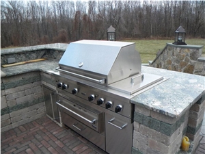 Waterfall Green Granite Finished Product
