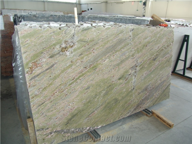 Waterfall Green Granite Slab