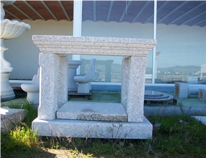 White Amanecer Granite Finished Product