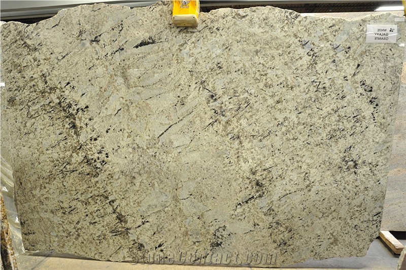 White Galaxy Granite Slab