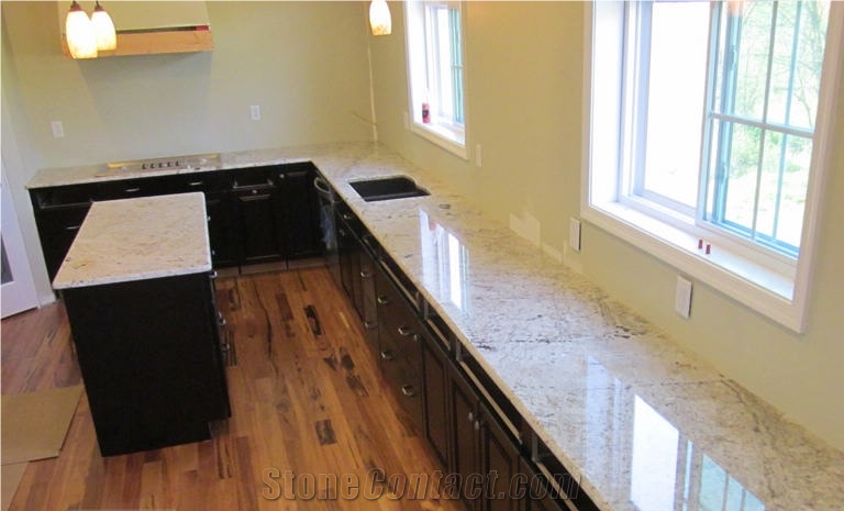 White Ice Granite Finished Product