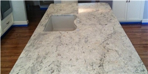 White Ice Granite Finished Product