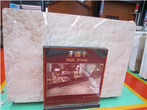 White Jade Onyx Slab