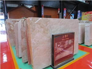 White Jade Onyx Slab