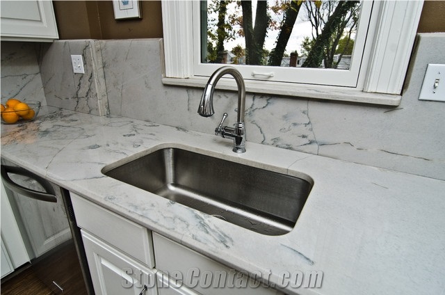 White Macaubas Quartzite Finished Product
