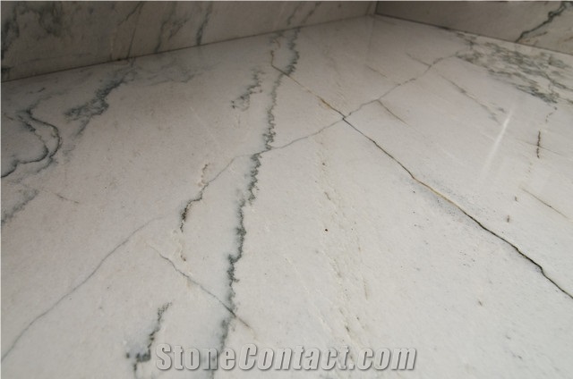 White Macaubas Quartzite Finished Product