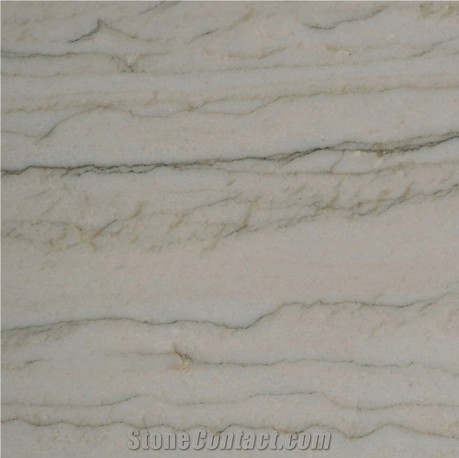 White Macaubas Quartzite Tile