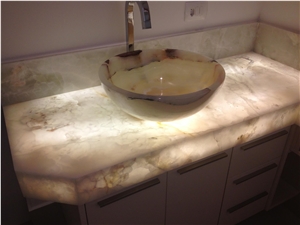 White Onicciato Finished Product