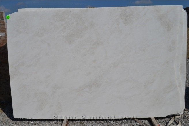 White Rhino Marble Slab