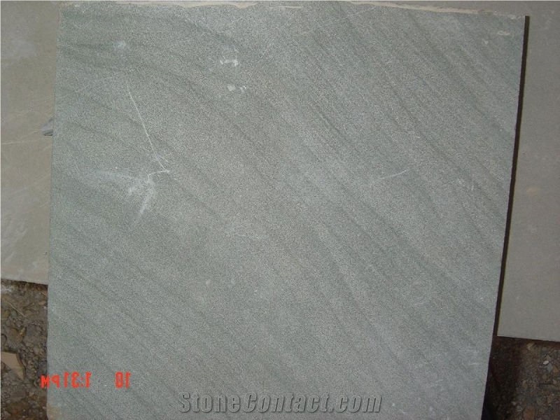 Wooden Grey Sandstone Finished Product