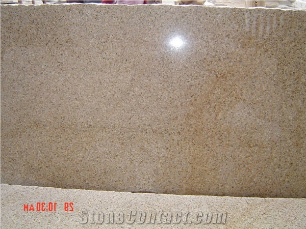 Yellow Rust Granite Slab