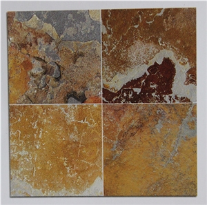 Yixian Multicolor Slate Finished Product