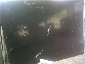 Zebra Black Marble Slab