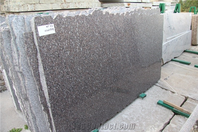 Zeta Brown Granite Slab