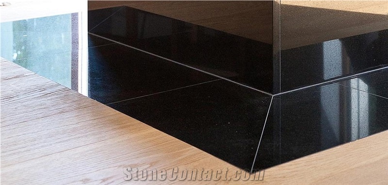 Zimbabwe Black Granite Finished Product