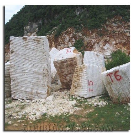 Pure White Marble Quarry